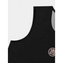 Summer Man No Sleeve Breathable Tank Top Sport Vest Outdoor Beach Sports Vest Chinese Talisman Animal Design Good Luck Animal