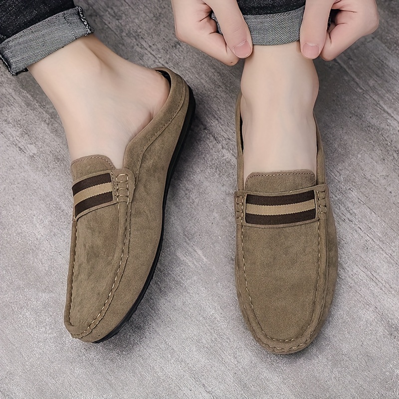 moc toe slip mules men s casual walking slippers outdoor details 6